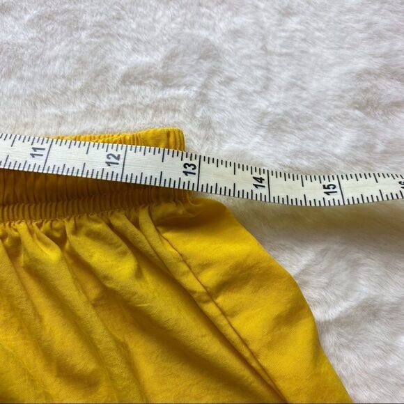 White Sierra VintageYellow Nylon Shorts Size Large - Picture 7 of 9